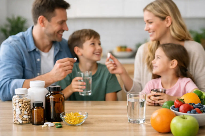 Build a Family Wellness Supplement Routine