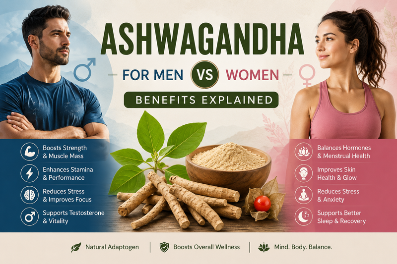 Ashwagandha for Men vs Women