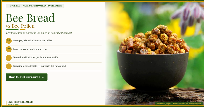 Why Fermented Bee Bread Is Nature's Most Powerful Antioxidant Superfood