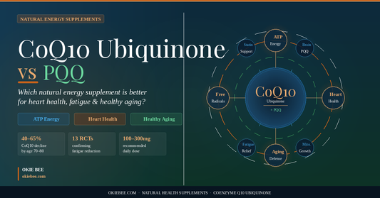 CoQ10 Ubiquinone vs PQQ: Which Energy Supplement Is Better?