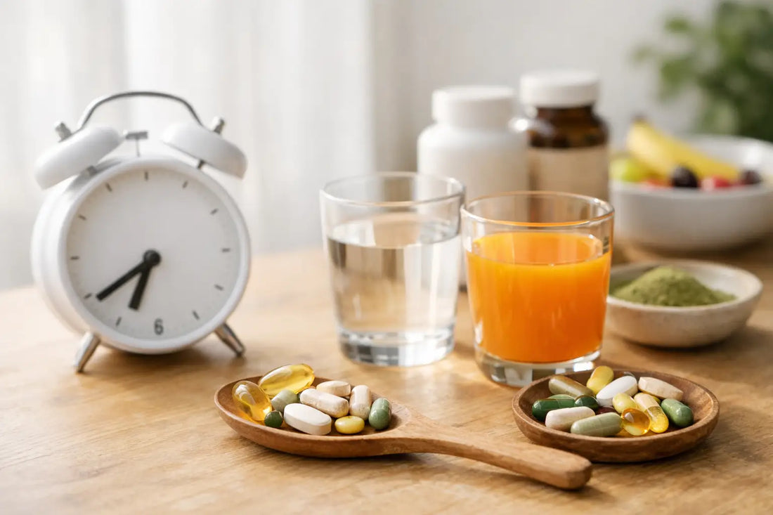 Daily Supplement Timing Guide for Better Routines