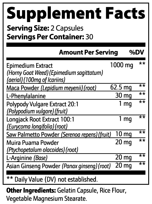 Men's Vitality Formula