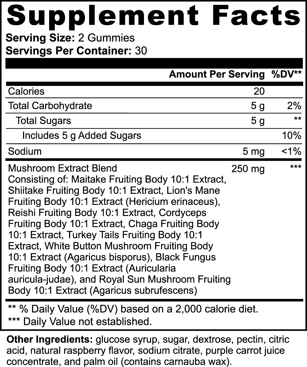 OkieBee Mushroom Extract Complex