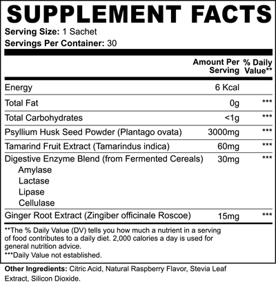 colon gentle cleanser supplement label
